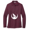 Ladies Silk Touch Long Sleeve Polo Thumbnail