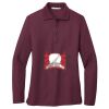 Ladies Silk Touch Long Sleeve Polo Thumbnail