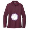 Ladies Silk Touch Long Sleeve Polo Thumbnail