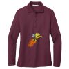 Ladies Silk Touch Long Sleeve Polo Thumbnail