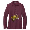 Ladies Silk Touch Long Sleeve Polo Thumbnail