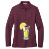 Ladies Silk Touch Long Sleeve Polo Thumbnail