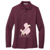Ladies Silk Touch Long Sleeve Polo Thumbnail