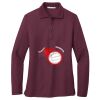Ladies Silk Touch Long Sleeve Polo Thumbnail