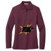Ladies Silk Touch Long Sleeve Polo Thumbnail