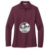 Ladies Silk Touch Long Sleeve Polo Thumbnail