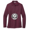 Ladies Silk Touch Long Sleeve Polo Thumbnail