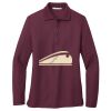 Ladies Silk Touch Long Sleeve Polo Thumbnail