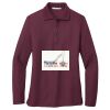 Ladies Silk Touch Long Sleeve Polo Thumbnail