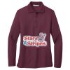 Ladies Silk Touch Long Sleeve Polo Thumbnail