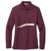 Ladies Silk Touch Long Sleeve Polo Thumbnail