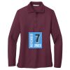 Ladies Silk Touch Long Sleeve Polo Thumbnail