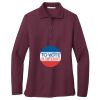 Ladies Silk Touch Long Sleeve Polo Thumbnail