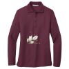 Ladies Silk Touch Long Sleeve Polo Thumbnail