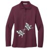 Ladies Silk Touch Long Sleeve Polo Thumbnail