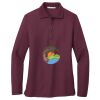 Ladies Silk Touch Long Sleeve Polo Thumbnail
