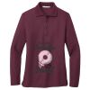 Ladies Silk Touch Long Sleeve Polo Thumbnail