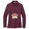 Ladies Silk Touch Long Sleeve Polo Thumbnail