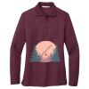 Ladies Silk Touch Long Sleeve Polo Thumbnail