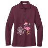 Ladies Silk Touch Long Sleeve Polo Thumbnail