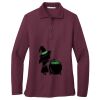 Ladies Silk Touch Long Sleeve Polo Thumbnail
