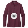Ladies Silk Touch Long Sleeve Polo Thumbnail