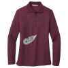 Ladies Silk Touch Long Sleeve Polo Thumbnail