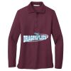 Ladies Silk Touch Long Sleeve Polo Thumbnail