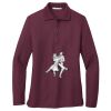 Ladies Silk Touch Long Sleeve Polo Thumbnail