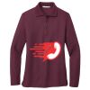 Ladies Silk Touch Long Sleeve Polo Thumbnail