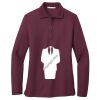 Ladies Silk Touch Long Sleeve Polo Thumbnail