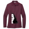 Ladies Silk Touch Long Sleeve Polo Thumbnail