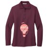 Ladies Silk Touch Long Sleeve Polo Thumbnail
