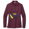 Ladies Silk Touch Long Sleeve Polo Thumbnail