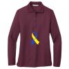 Ladies Silk Touch Long Sleeve Polo Thumbnail