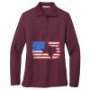 Ladies Silk Touch Long Sleeve Polo Thumbnail
