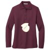 Ladies Silk Touch Long Sleeve Polo Thumbnail