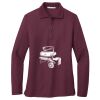 Ladies Silk Touch Long Sleeve Polo Thumbnail