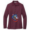 Ladies Silk Touch Long Sleeve Polo Thumbnail