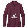 Ladies Silk Touch Long Sleeve Polo Thumbnail