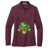 Ladies Silk Touch Long Sleeve Polo Thumbnail