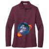 Ladies Silk Touch Long Sleeve Polo Thumbnail