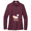 Ladies Silk Touch Long Sleeve Polo Thumbnail