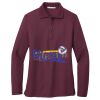 Ladies Silk Touch Long Sleeve Polo Thumbnail
