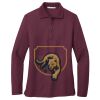 Ladies Silk Touch Long Sleeve Polo Thumbnail
