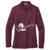 Ladies Silk Touch Long Sleeve Polo Thumbnail
