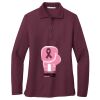 Ladies Silk Touch Long Sleeve Polo Thumbnail