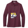 Ladies Silk Touch Long Sleeve Polo Thumbnail