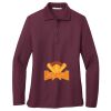 Ladies Silk Touch Long Sleeve Polo Thumbnail