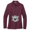 Ladies Silk Touch Long Sleeve Polo Thumbnail